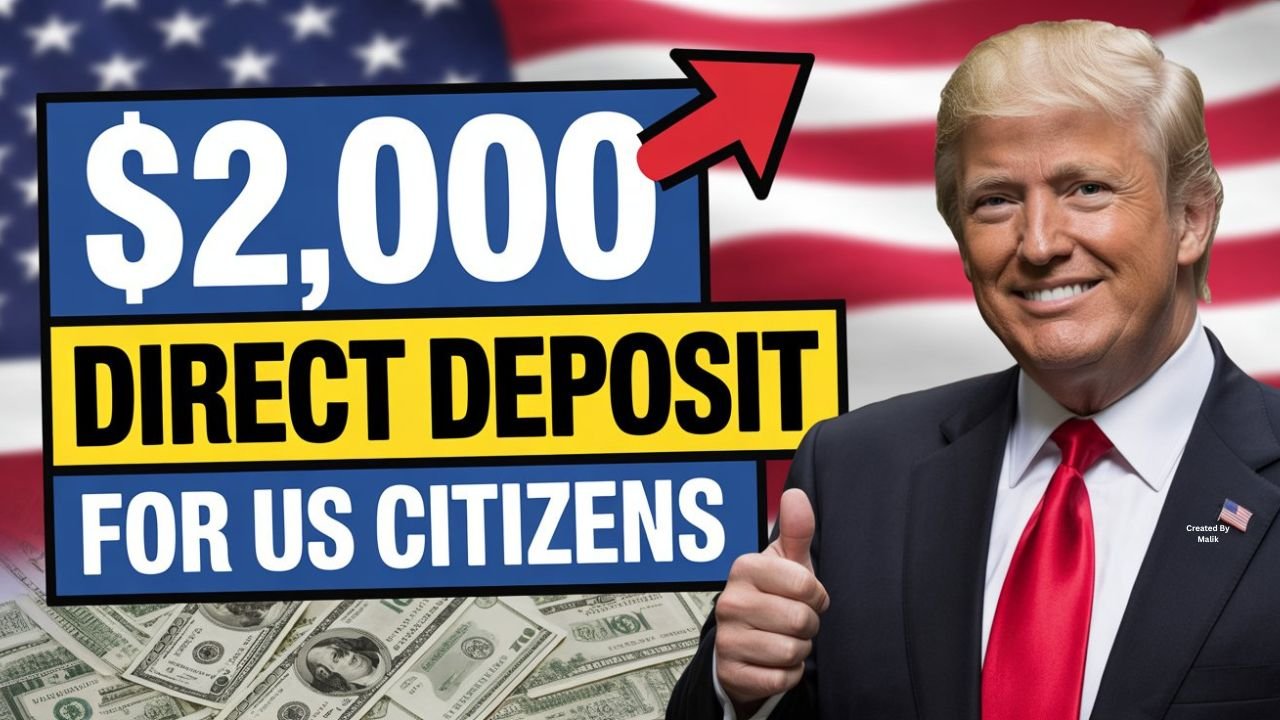$2,000 Direct Deposit for Americans in November 2025