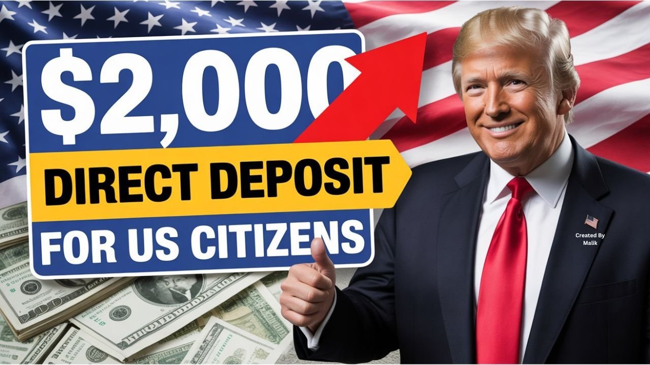 $2,000 Direct Deposit for US Citizens in November 2025