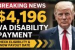 $4,196 VA Disability Payment for November 2025