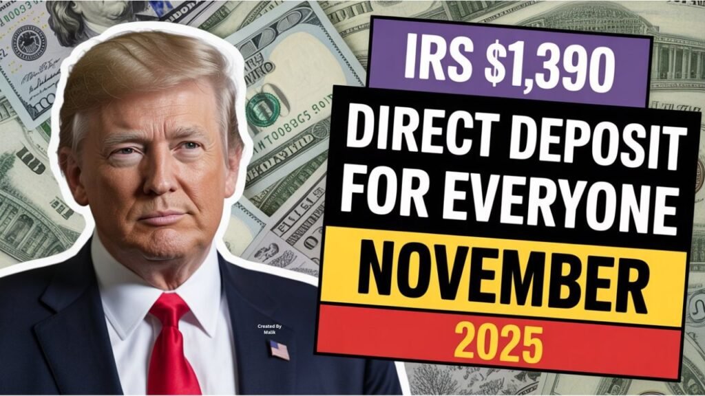 IRS $1,390 Direct Deposit Relief Payment